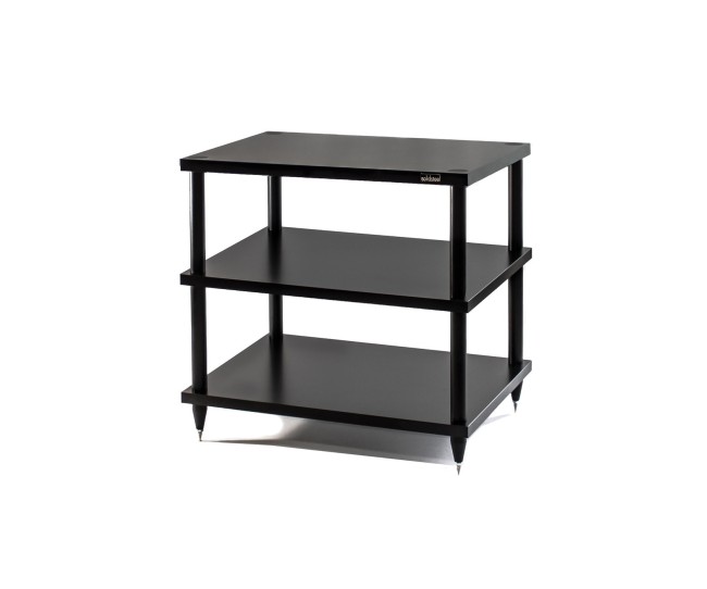 Solidsteel S2-3 – Rack HiFi a 3 ripiani | Supporto per elettroniche audio Solidsteel - 1