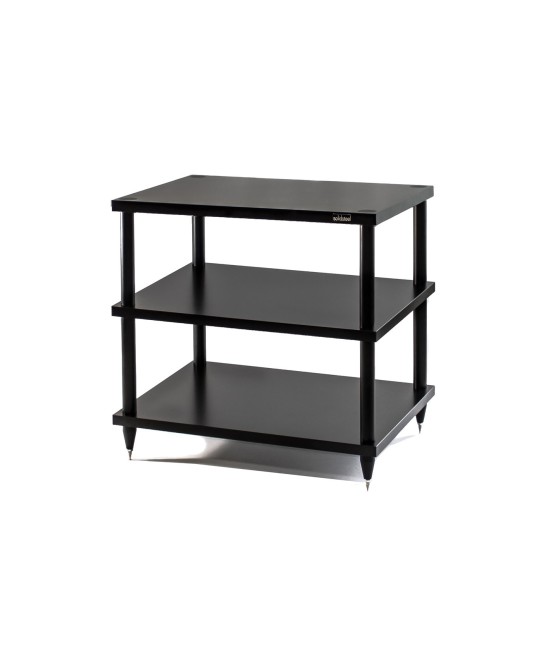 Solidsteel S2-3 – Rack HiFi a 3 ripiani | Supporto per elettroniche audio Solidsteel - 1