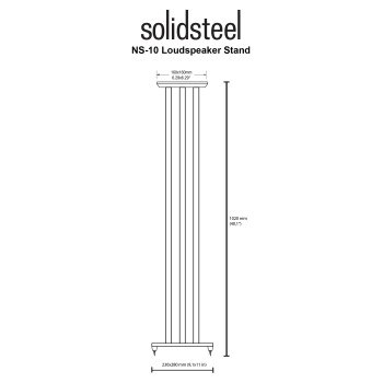 Solidsteel NS10 supporti per diffusori Solidsteel - 1 2