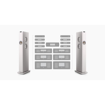 KEF LS60 Wireless — Diffusori attivi da pavimento Hi-Fi con streaming integrato Kef - 10