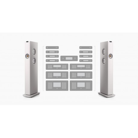 KEF LS60 Wireless — Diffusori attivi da pavimento Hi-Fi con streaming integrato Kef - 10