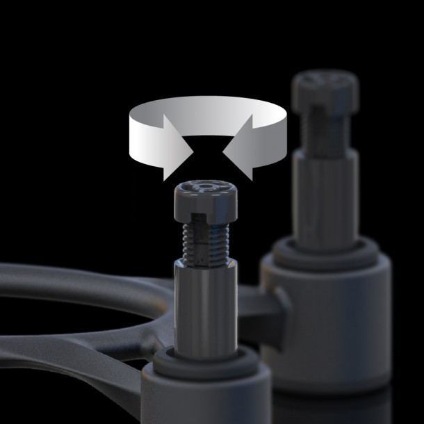 IsoAcoustics Aperta disaccoppiatori per diffusori da scaffale IsoAcoustics - 9