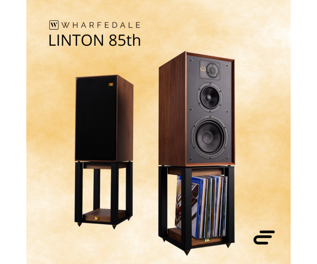 Wharfedale Linton Heritage 85th Anniversario diffusori + stativi wharfedale - 1