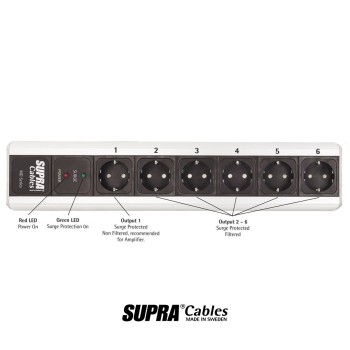 Supra LoRad MD-EU Mark 3.1 Multipresa hifi Supra Cables - 1 2