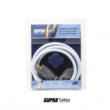 Supra LoRad 2.5 CS-EU Mk II cavo alimentazione IEC Supra Cables - 2