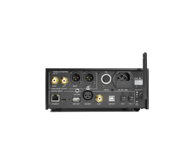 Gold Note DS-10 EVO - DAC streamer preamplificatore high end Gold Note - 4