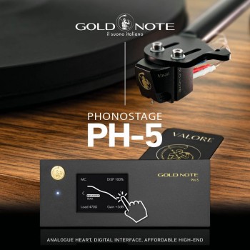 Gold Note PH-5 pre phono high end accessibile Gold Note - 5