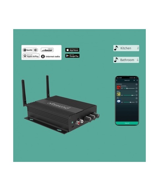 ArtSound Smart Hyde amplificatore WiFi multiroom Artsound - 3