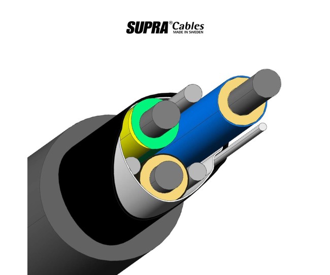 Supra LoRad 2.5 CS-EU/A Mk II cavo alimentazione angolato IEC Supra Cables - 2