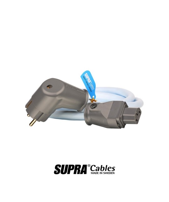 Supra LoRad 2.5 CS-EU/A Mk II cavo alimentazione angolato IEC Supra Cables - 1