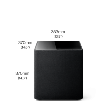 KEF Kube 10 MIE subwoofer attivo hifi Kef - 4