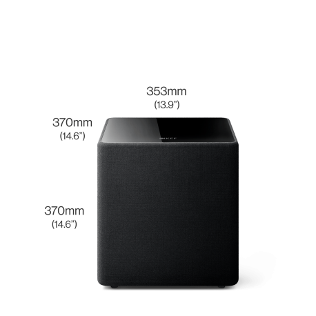KEF Kube 10 MIE subwoofer attivo hifi Kef - 4