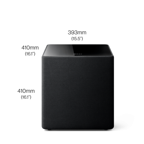 KEF Kube 12 MIE subwoofer attivo hifi Kef - 4