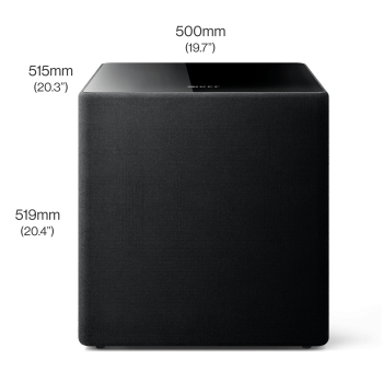 KEF Kube 15 MIE subwoofer attivo hifi Kef - 5