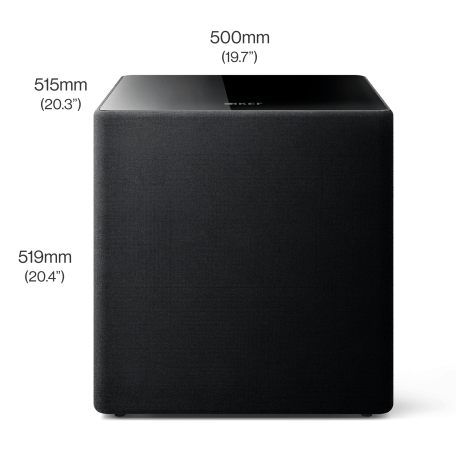 KEF Kube 15 MIE subwoofer attivo hifi Kef - 5