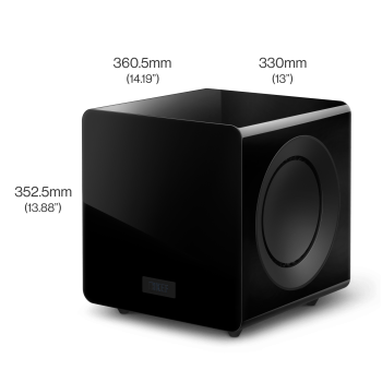 KEF KC92 Subwoofer hi-end con cancellazione di forza Kef - 9
