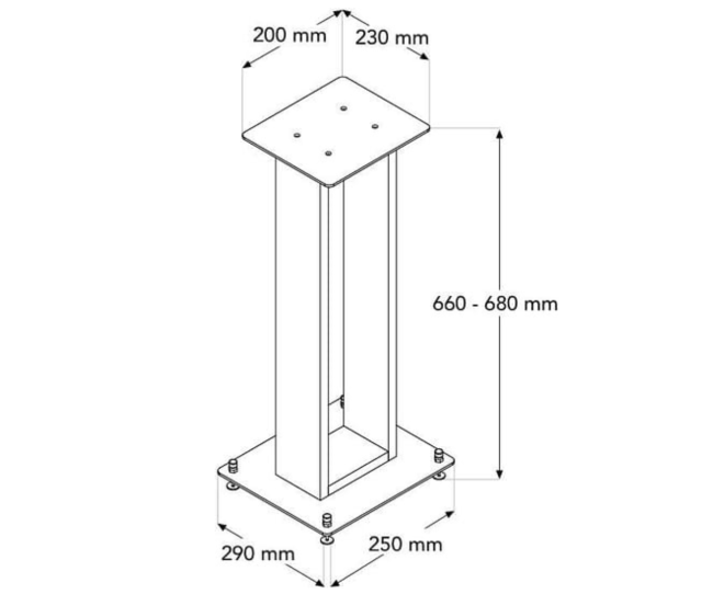 Norstone ALVA Plus stands per diffusori Norstone - 9