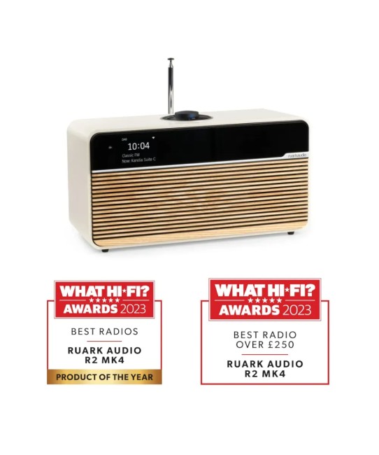 Ruark R2 – Sistema musicale stereo con Wi-Fi, Bluetooth, radio internet e design premium Ruark Audio - 8