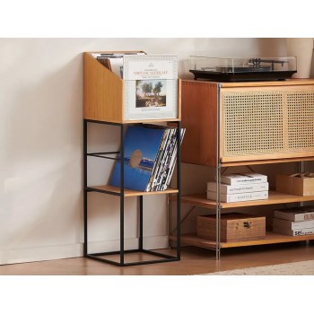 Norstone Vinyl LP Stand – Stand Porta Vinili Verticale | 160 LP Norstone - 4