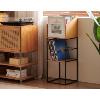 Norstone Vinyl LP Stand – Stand Porta Vinili Verticale | 160 LP Norstone - 5