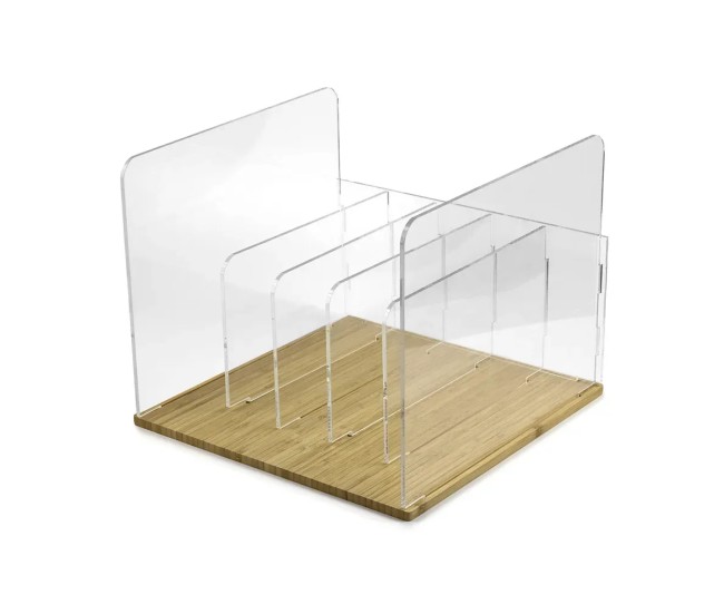 Norstone Vinyl LP R – Contenitore Porta Vinili in Bambù | 60 LP Norstone - 1