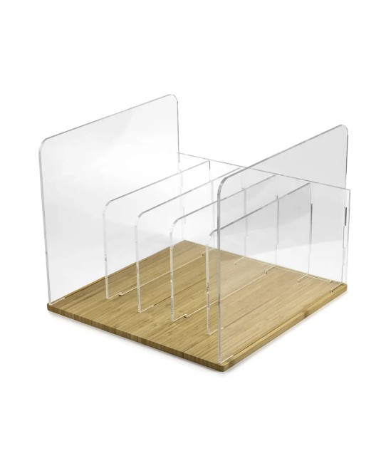 Norstone Vinyl LP R – Contenitore Porta Vinili in Bambù | 60 LP Norstone - 1