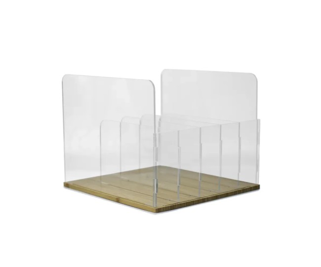 Norstone Vinyl LP R – Contenitore Porta Vinili in Bambù | 60 LP Norstone - 3