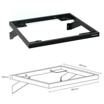 Norstone Esse WS – Mensola a Parete per Giradischi Hi-Fi | 3 Finiture Norstone - 9