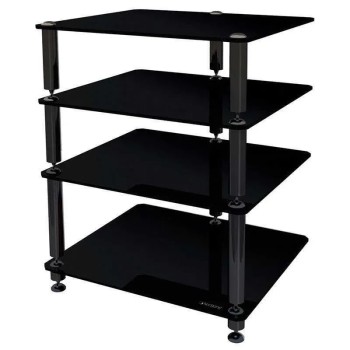 Norstone Bergen 2 – Rack Hi-Fi 4 Ripiani in Vetro | Mobile Best Seller Norstone - 1 2