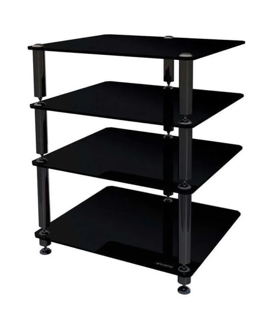 Norstone Bergen 2 – Rack Hi-Fi 4 Ripiani in Vetro | Mobile Best Seller Norstone - 2