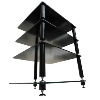 Norstone Bergen 2 – Rack Hi-Fi 4 Ripiani in Vetro | Mobile Best Seller Norstone - 3