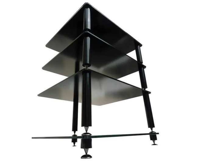 Norstone Bergen 2 – Rack Hi-Fi 4 Ripiani in Vetro | Mobile Best Seller Norstone - 3