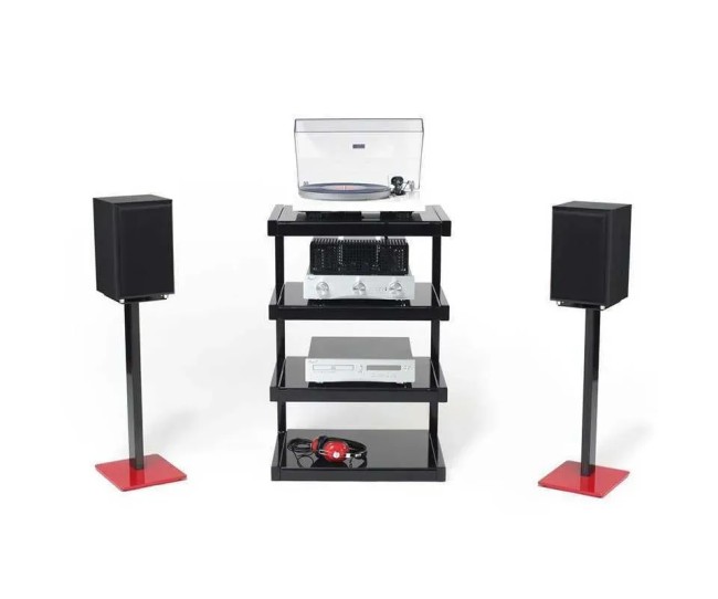 Norstone Esse HiFi – Rack 4 Ripiani per Elettroniche | 4 Finiture Norstone - 7