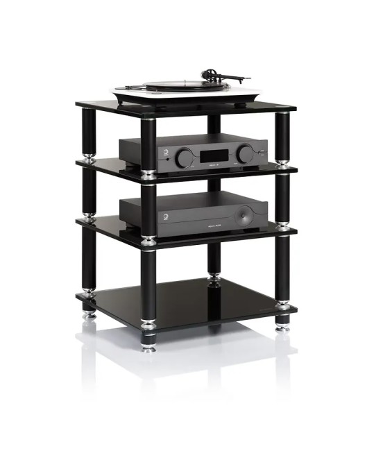 Norstone Stabbl HiFi – Rack Hi-Fi Vetro 15mm | 50 kg per Ripiano Norstone - 2