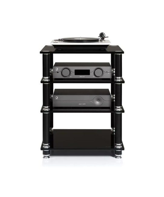 Norstone Stabbl HiFi – Rack Hi-Fi Vetro 15mm | 50 kg per Ripiano Norstone - 3