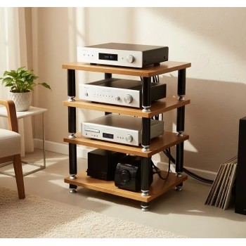 Norstone Stabbl Bamboo – Rack Hi-Fi Legno Bamboo 25mm | 200kg Totali Norstone - 7