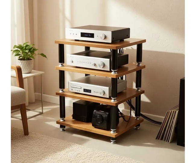 Norstone Stabbl Bamboo – Rack Hi-Fi Legno Bamboo 25mm | 200kg Totali Norstone - 7