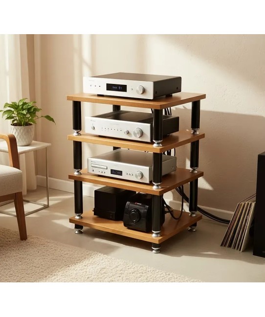 Norstone Stabbl Bamboo – Rack Hi-Fi Legno Bamboo 25mm | 200kg Totali Norstone - 7