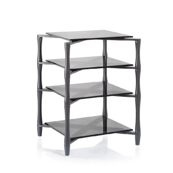 Norstone Slender – Rack Hi-Fi Grigio Opaco | Gambe Acciaio Pieno Tornito Norstone - 1