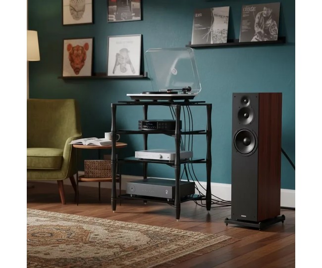 Norstone Slender – Rack Hi-Fi Grigio Opaco | Gambe Acciaio Pieno Tornito Norstone - 5