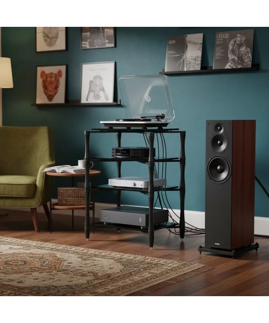 Norstone Slender – Rack Hi-Fi Grigio Opaco | Gambe Acciaio Pieno Tornito Norstone - 5