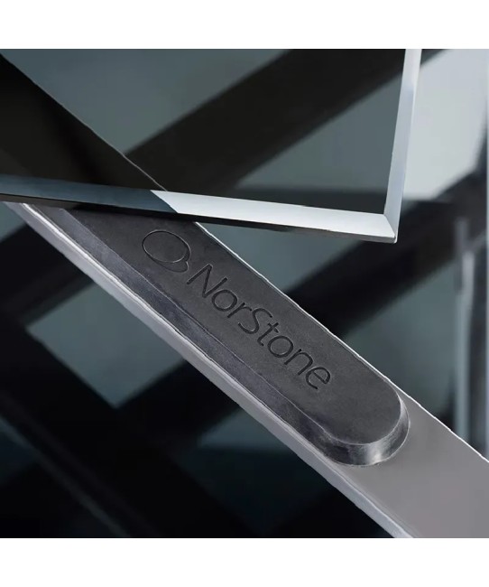 Norstone Slender – Rack Hi-Fi Grigio Opaco | Gambe Acciaio Pieno Tornito Norstone - 7