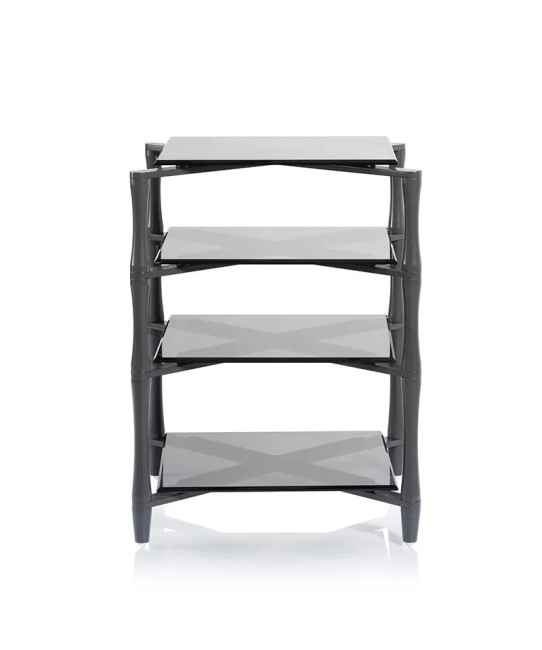 Norstone Slender – Rack Hi-Fi Grigio Opaco | Gambe Acciaio Pieno Tornito Norstone - 3