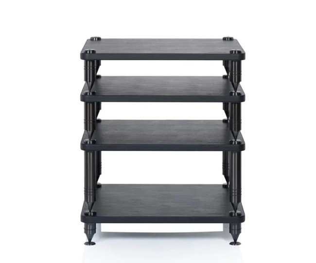 Norstone Como – Rack Hi-Fi Componibile | Acciaio e Pelle | 4 Moduli Norstone - 6