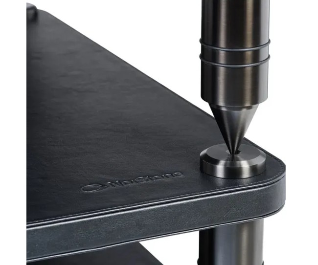 Norstone Como – Rack Hi-Fi Componibile | Acciaio e Pelle | 4 Moduli Norstone - 10