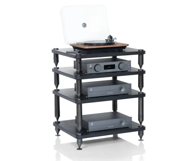 Norstone Como – Rack Hi-Fi Componibile | Acciaio e Pelle | 4 Moduli Norstone - 7