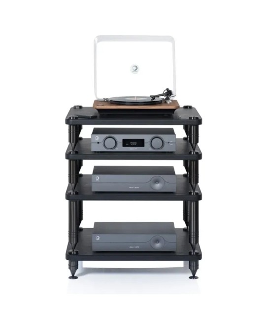 Norstone Como – Rack Hi-Fi Componibile | Acciaio e Pelle | 4 Moduli Norstone - 8