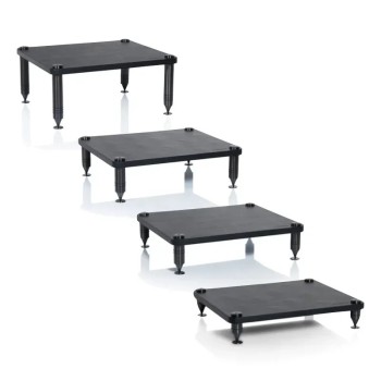 Norstone Como – Rack Hi-Fi Componibile | Acciaio e Pelle | 4 Moduli Norstone - 9