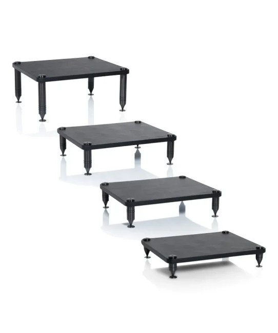 Norstone Como – Rack Hi-Fi Componibile | Acciaio e Pelle | 4 Moduli Norstone - 9