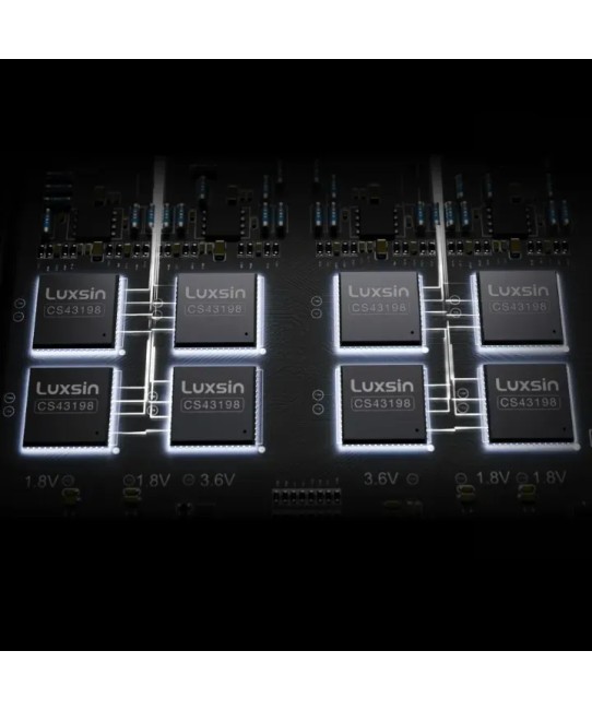 Luxsin Audio X8 – Amplificatore per Cuffie DAC AI Desktop Eversolo - 6